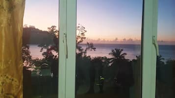 Double Room, 1 Bedroom, Beach View, Beachfront | Premium bedding, desk, laptop workspace, iron/ironing board