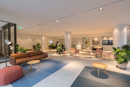 Sala de estar en el lobby