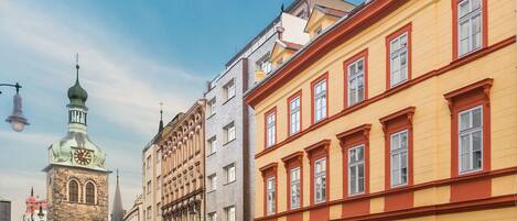 Fassade der Unterkunft