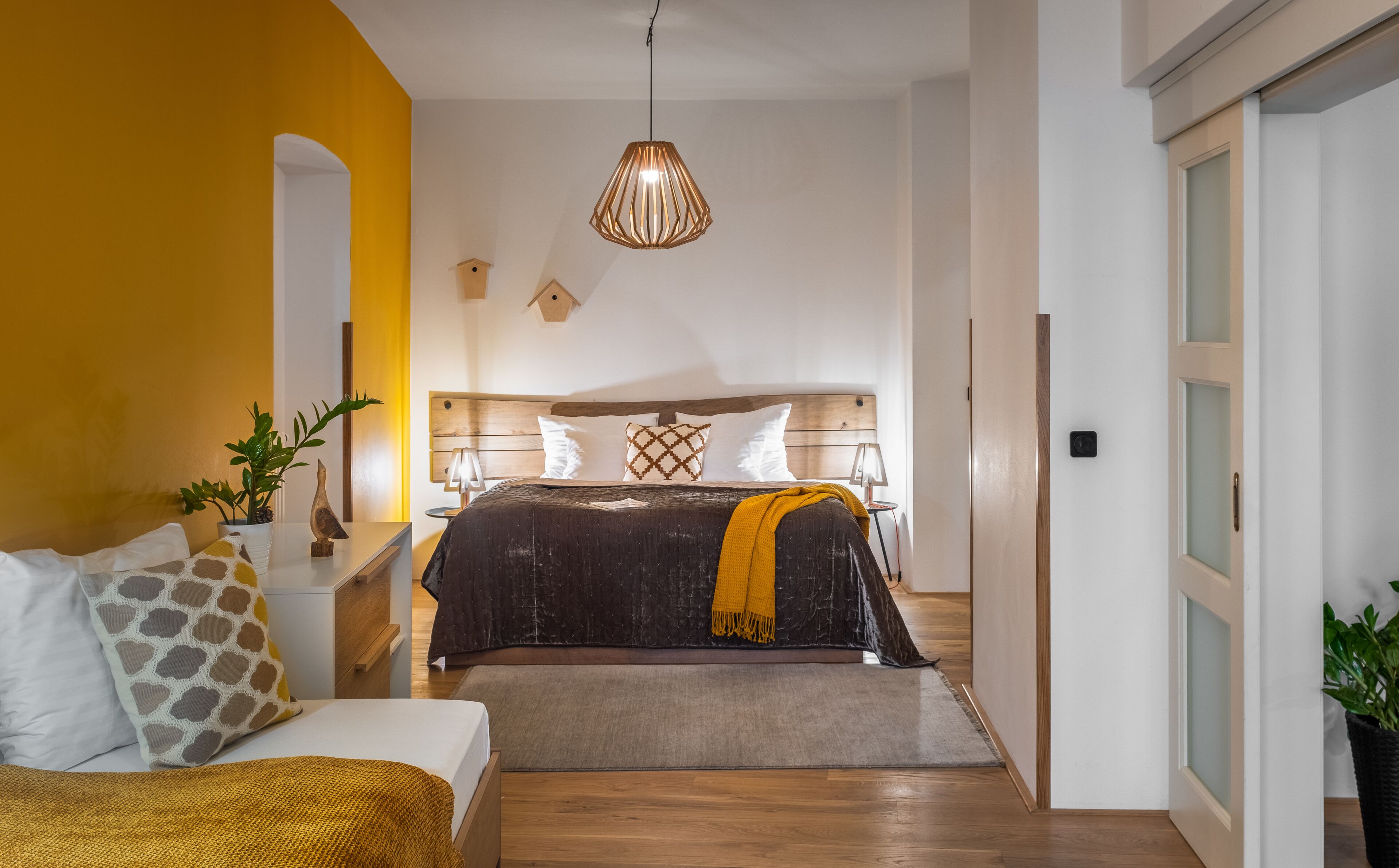 Deluxe-Apartment, 1 Schlafzimmer | Hochwertige Bettwaren, Zimmersafe, individuell dekoriert