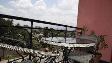 Apartament de luxe, 2 dormitoris | Balcó