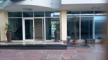 Entrada de l'allotjament