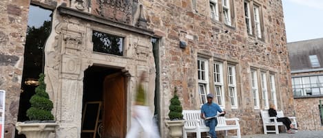 Fassade der Unterkunft