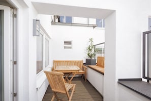 Junior-Suite Deluxe, Balcony | Balkon