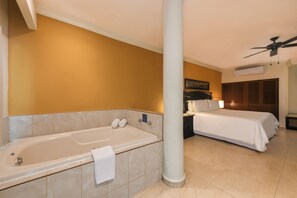 In-room safe, desk, laptop workspace, blackout drapes