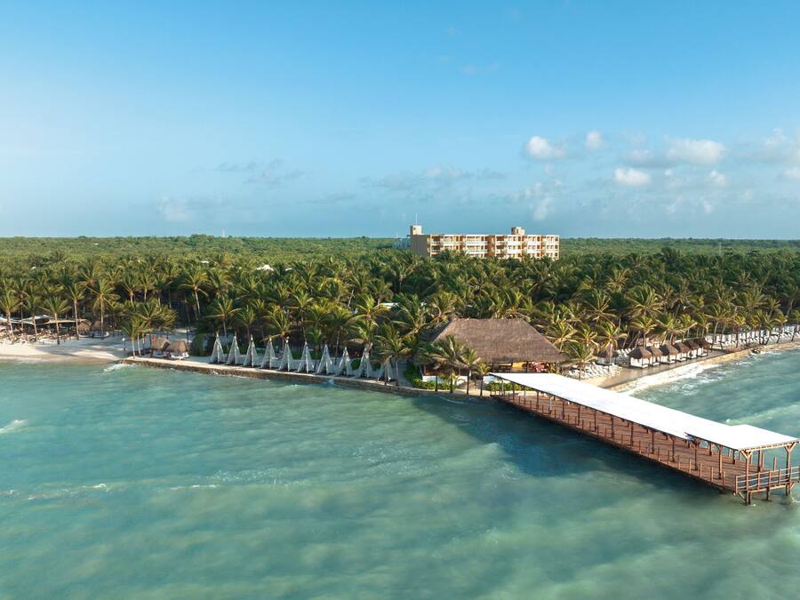 Fachada de la propiedad