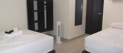 Soundproofing, free WiFi, bed sheets