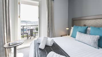 Habitación estándar doble, vistas al mar | Balcón