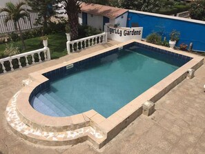 Alberca al aire libre 