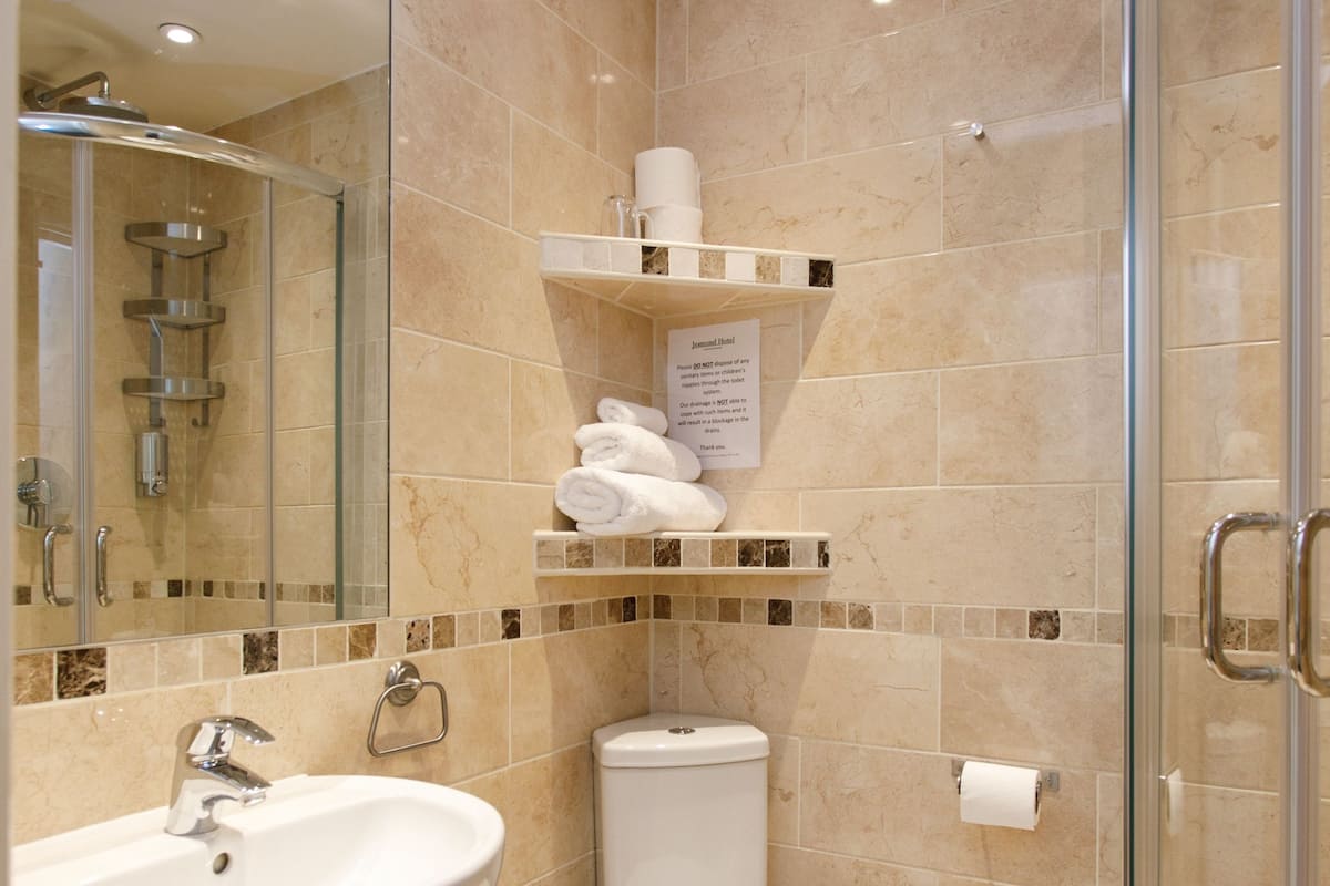 Tek Kişilik Oda, Banyolu/Duşlu (Large Single) | Banyo | Saç kurutma makinesi, havlu, tuvalet kâğıdı