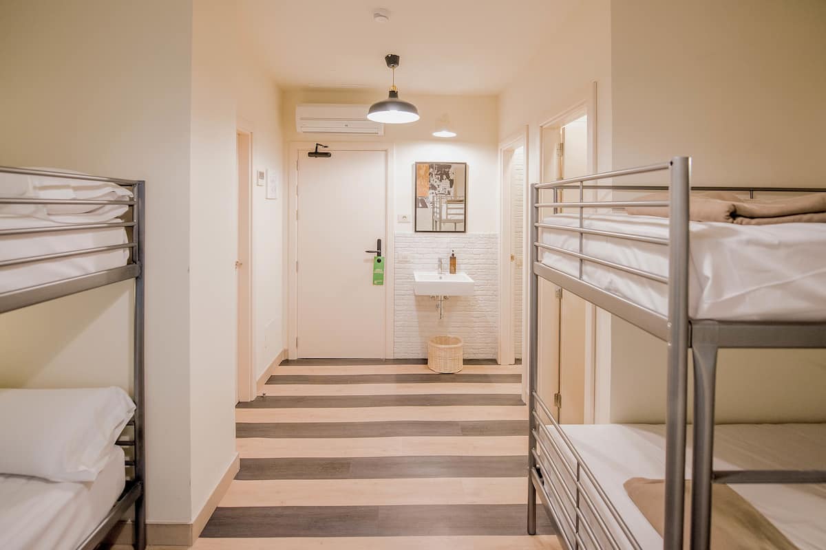 Blackout curtains, iron/ironing board, free WiFi, bed sheets