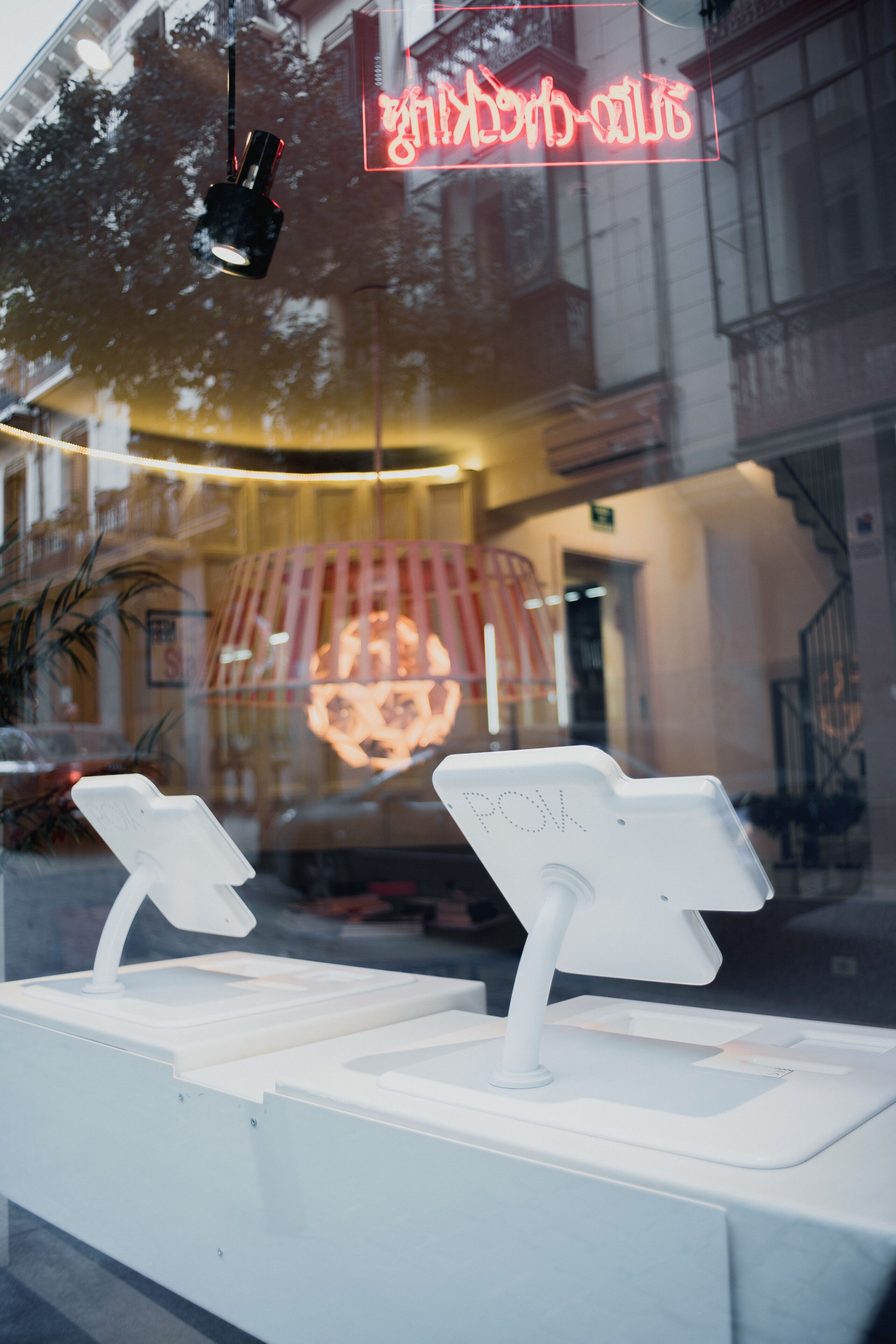 check-in/check-out kiosk