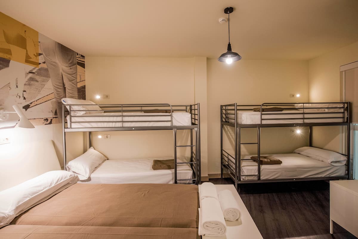 Blackout curtains, iron/ironing board, free WiFi, bed sheets