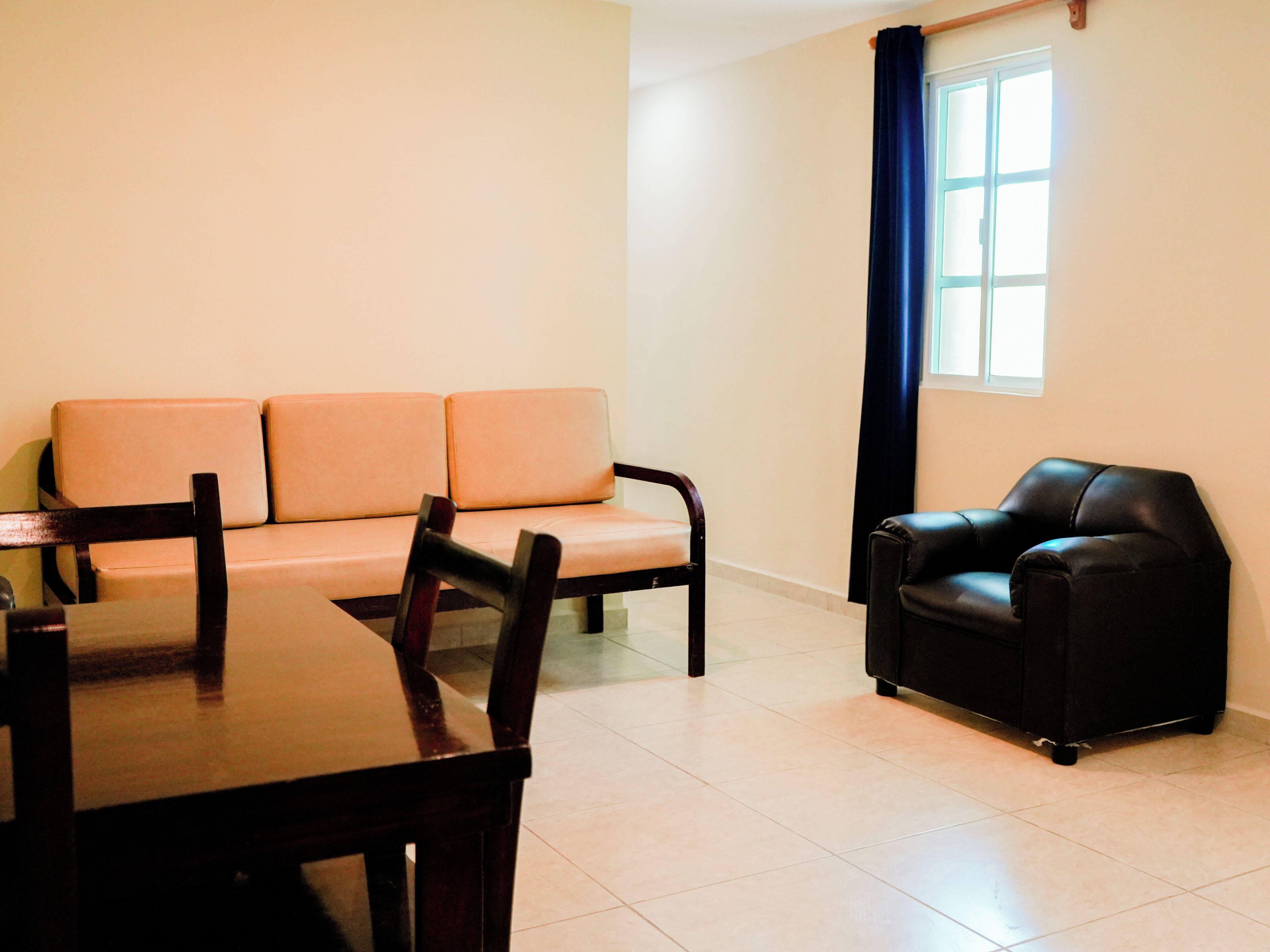 Junior Suite, 1 King Bed, Kitchenette, City View | Living room | TV