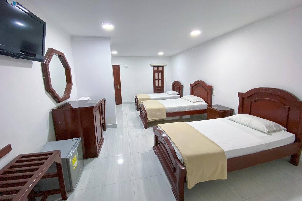 Wifi gratis y ropa de cama