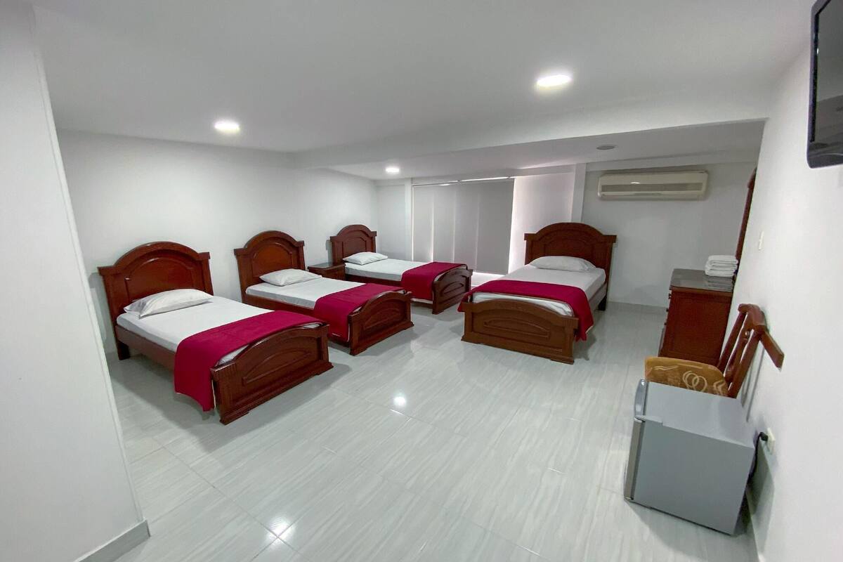 Wifi gratis y ropa de cama