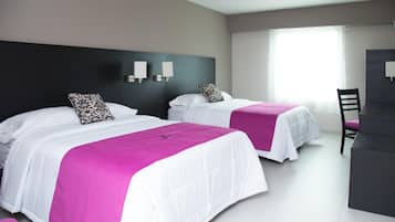 1 quarto, roupas de cama premium, escrivaninha