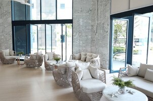 Sala de estar en el lobby