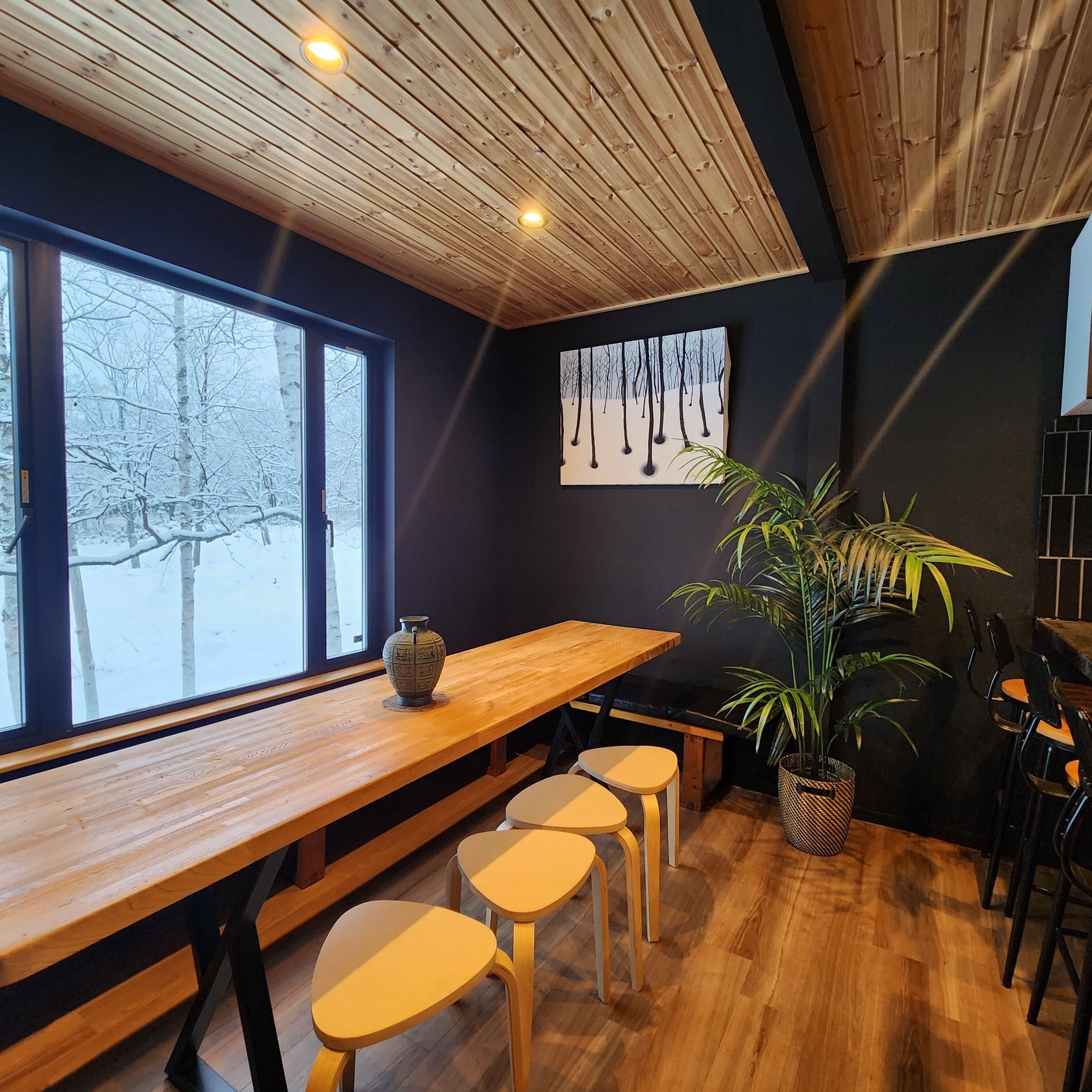 豪華小木屋 | 房內用餐