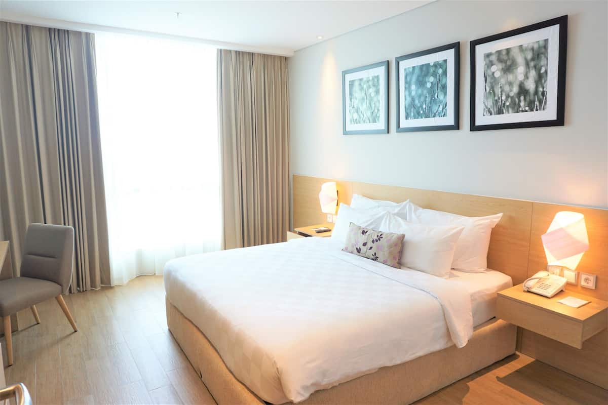 2 slaapkamers, een kluis op de kamer, gratis wifi, beddengoed