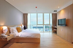 Apartemen (Marvelous Room) | Brankas, Wi-Fi gratis, dan seprai linen
