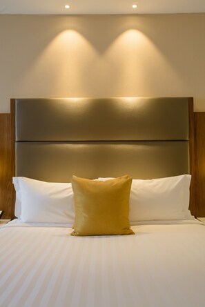 Premium bedding, minibar, in-room safe, desk