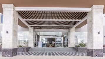 Entrée de l’hébergement