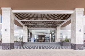 Entrada de la propiedad