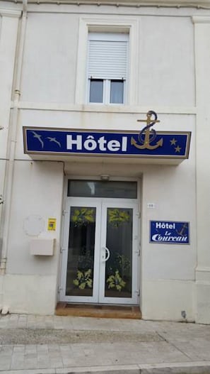Façade de l’hébergement