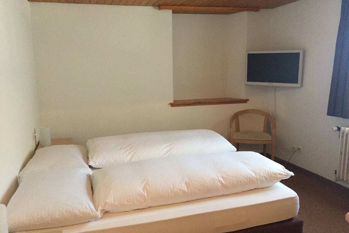 Basic Double Room, Mountain View | In-room safe, desk, free cots/infant beds, free WiFi