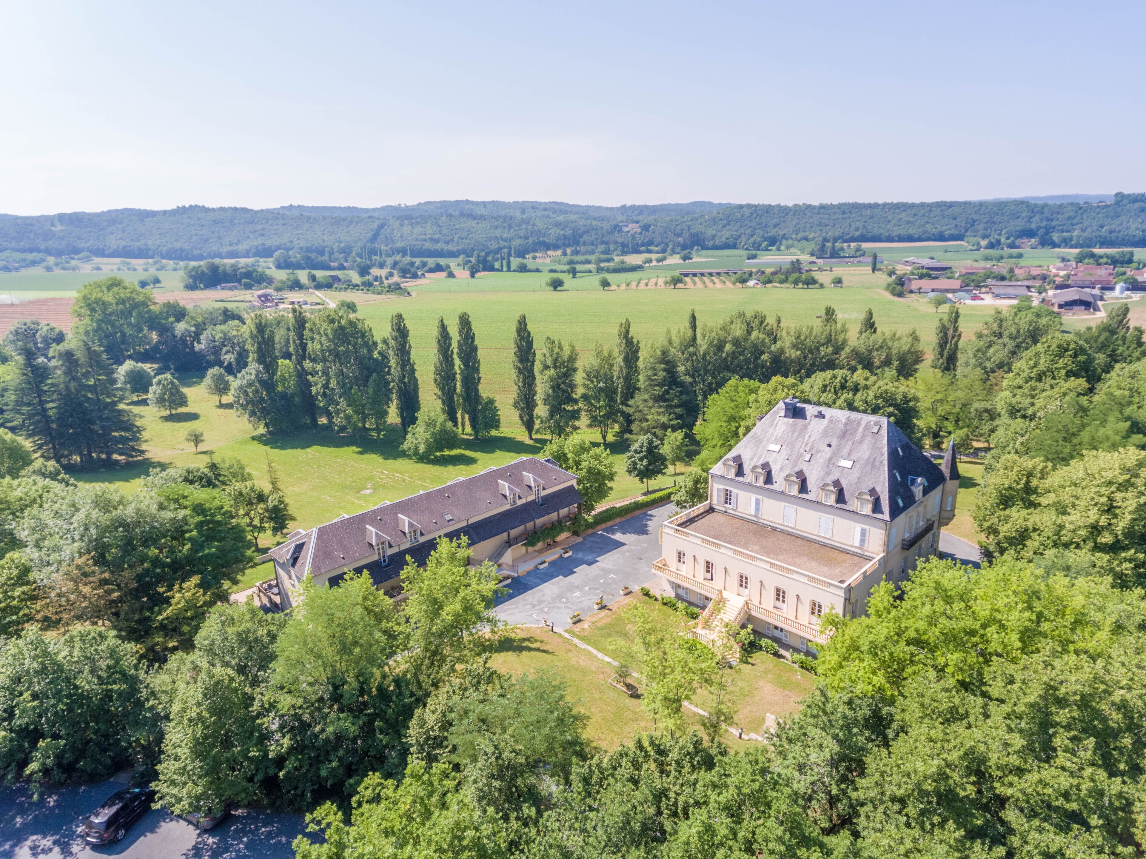 Façade de l’hébergement