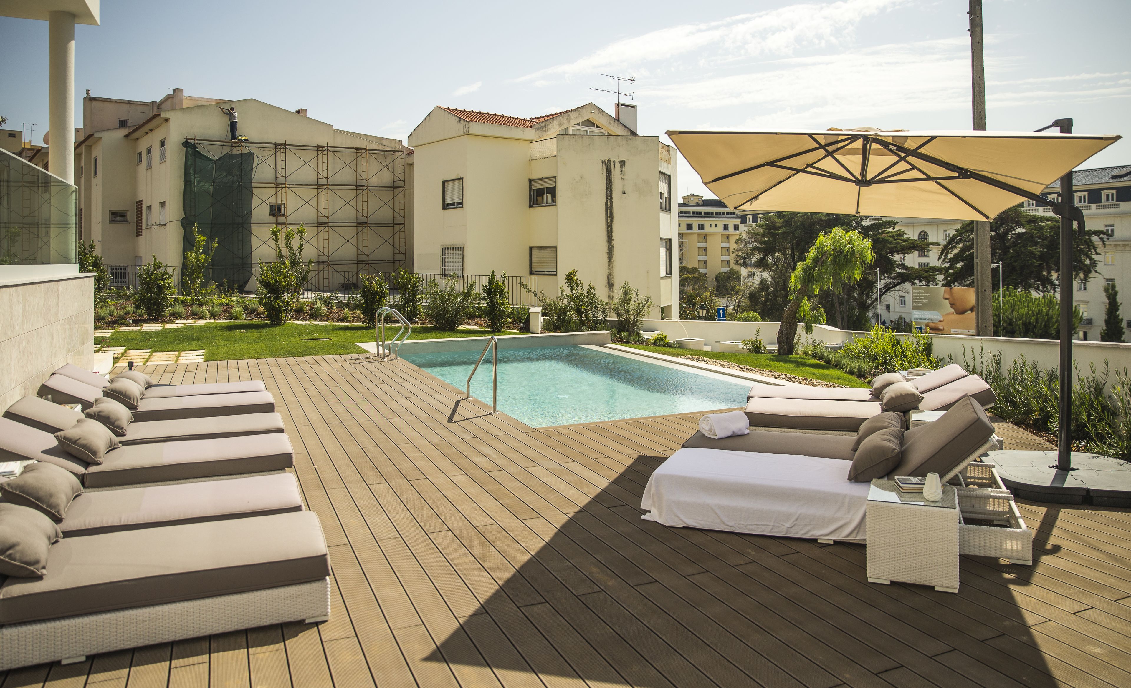 Alberca al aire libre 