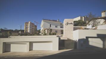 Fassade der Unterkunft