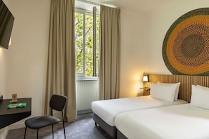 Comfort Twin kamer | Een kluis op de kamer, individueel gedecoreerd, individueel gemeubileerd