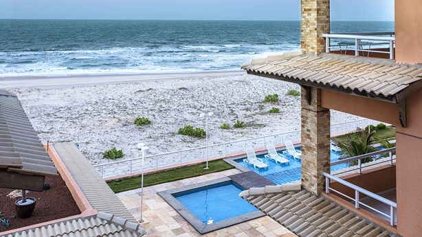 Apartment, 2 Schlafzimmer, Meerblick, Strandnähe | Blick vom Balkon
