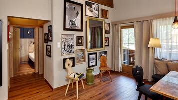 Appartement, 2 chambres (Top 3) (excluding cleaning fee âŹ130) | Coin sĂ©jour | TĂ©lĂ©vision Ă Ă©cran plat