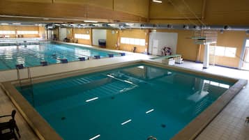 3 indoor pools