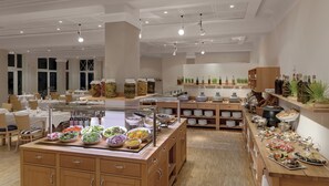 Daily buffet breakfast (EUR 22 per person)