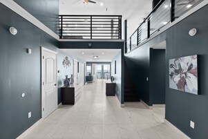 8 Bedroom Willow Suite, Oceanfront | Living area | Flat-screen TV
