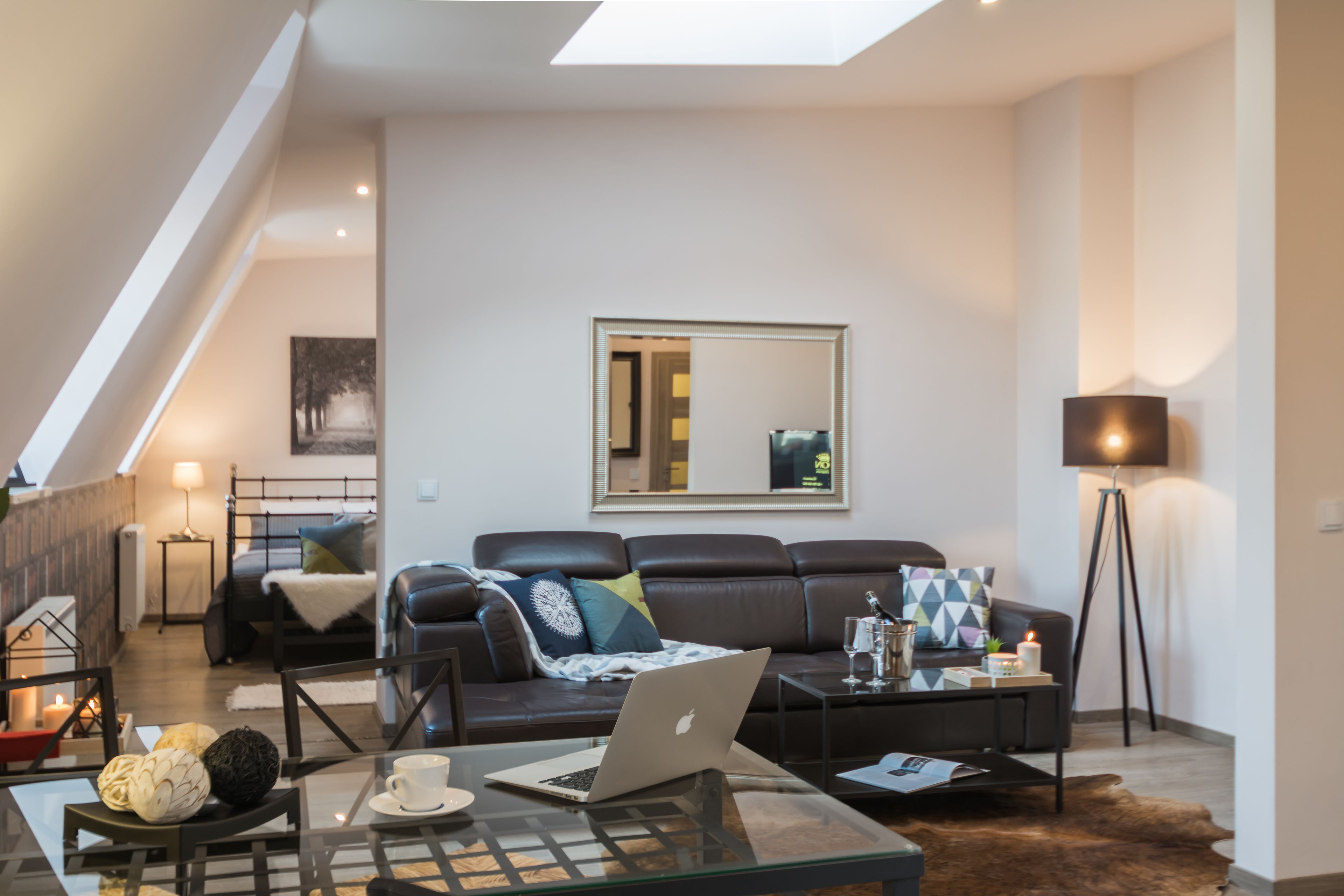 exclusive apartment, 1 bedroom | living area | flat-screen tv