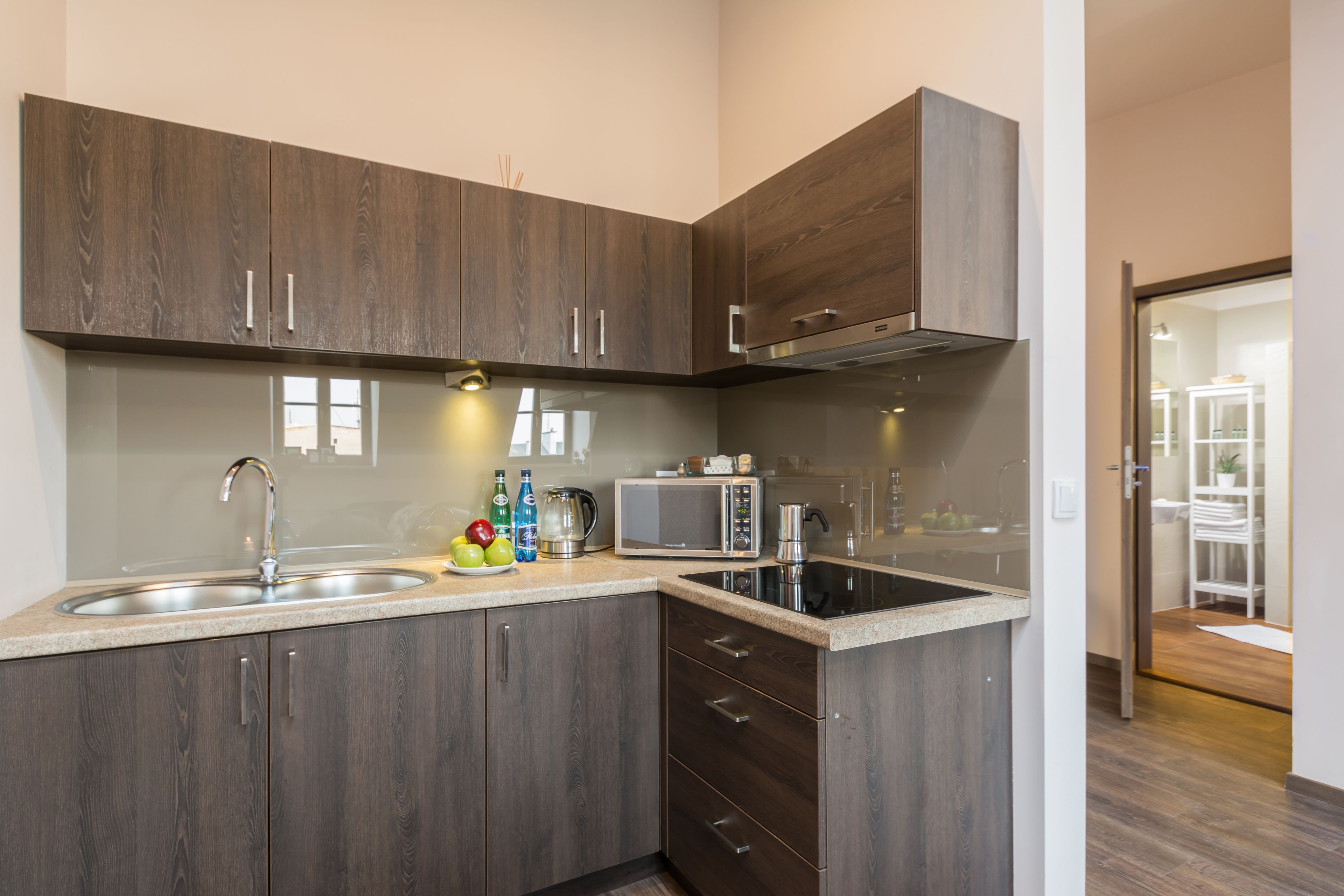 exclusive apartment, 1 bedroom | private kitchenette | fridge, microwave, stovetop, electric kettle