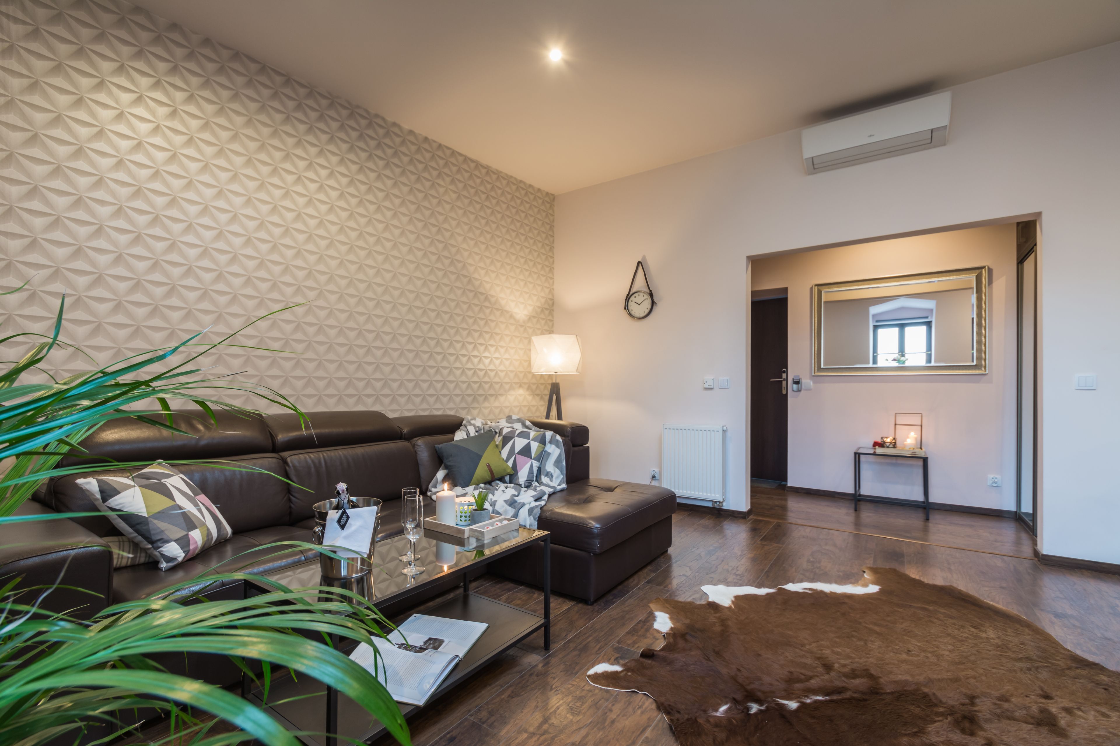 exclusive apartment, 1 bedroom | living area | flat-screen tv