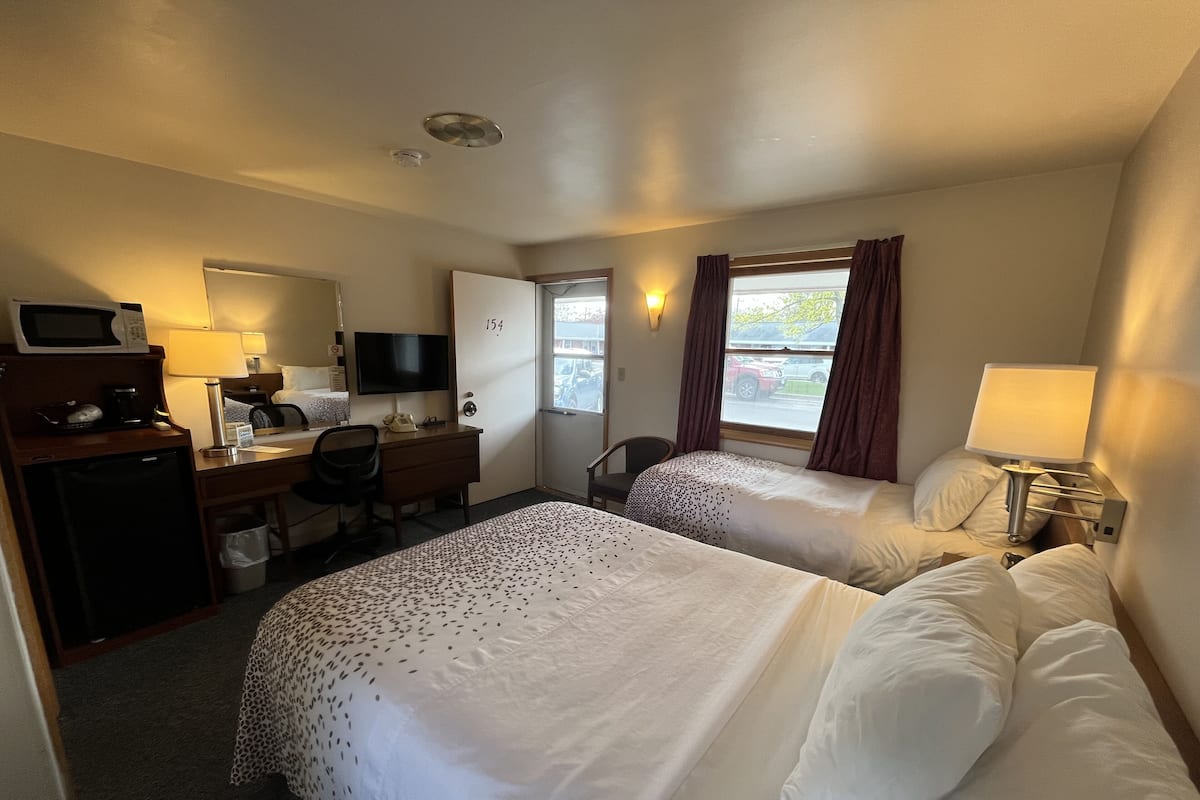 Standard Double or Twin Room, Multiple Beds, Non Smoking, Refrigerator & Microwave | Desk, laptop workspace, free cribs/infant beds, free rollaway beds