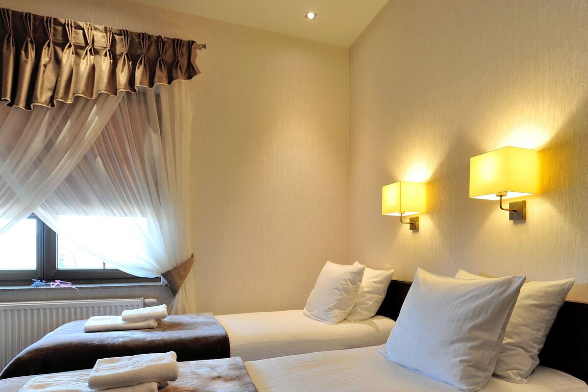 Double Room | Premium bedding, desk, iron/ironing board (on request)