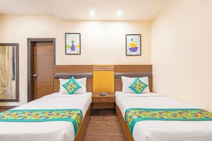 Standard Double or Twin Room | Desk, iron/ironing board, free WiFi, bed sheets - Treebo Ivy Castle (Gurugram)