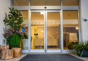 Façade de l’hébergement