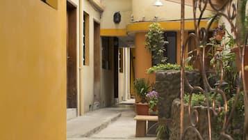 EntrĂ©e de lâhĂ©bergement