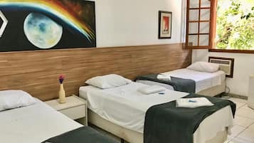 Frigobar, Wi-Fi de cortesia, roupa de cama