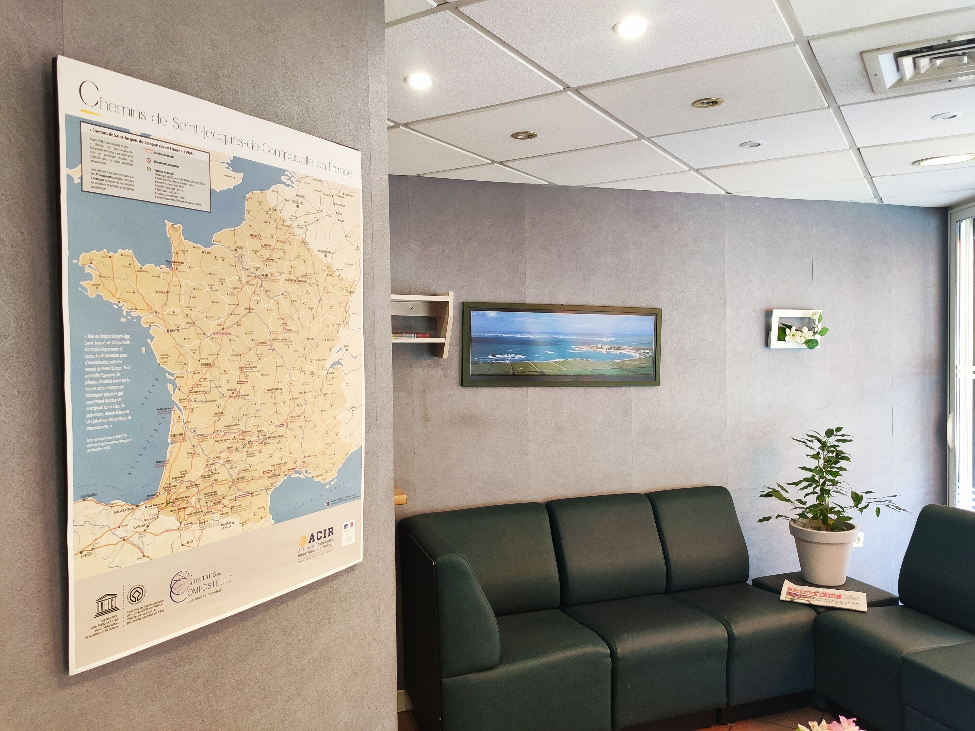 Khu tiếp khách ở sảnh