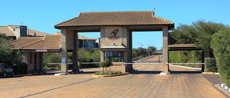 Entrada de la propiedad